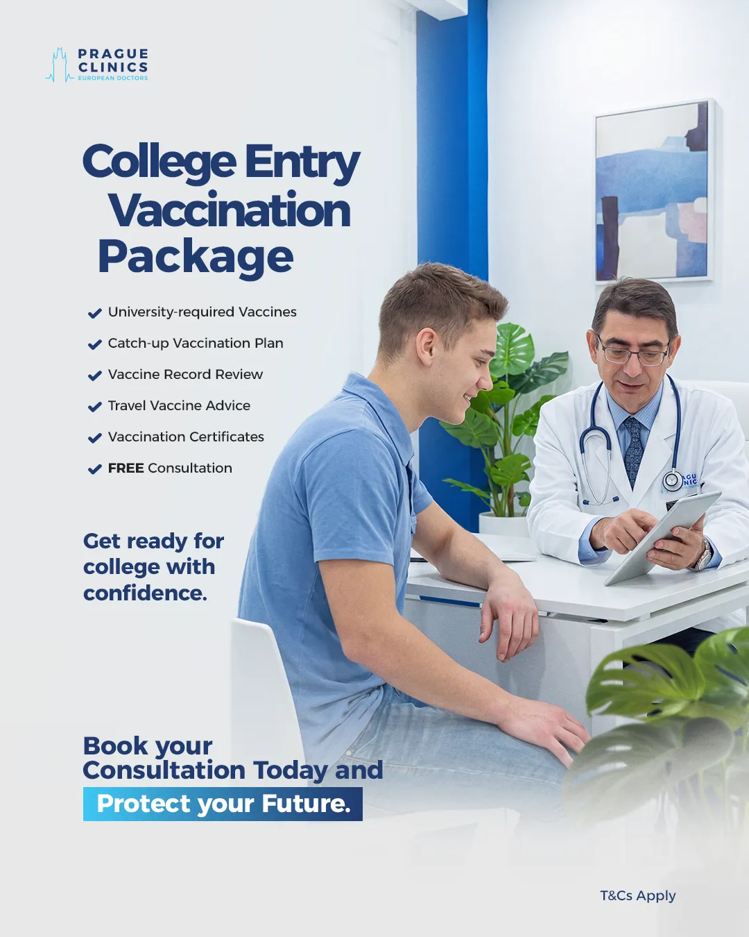 College Entry Vaccination Package