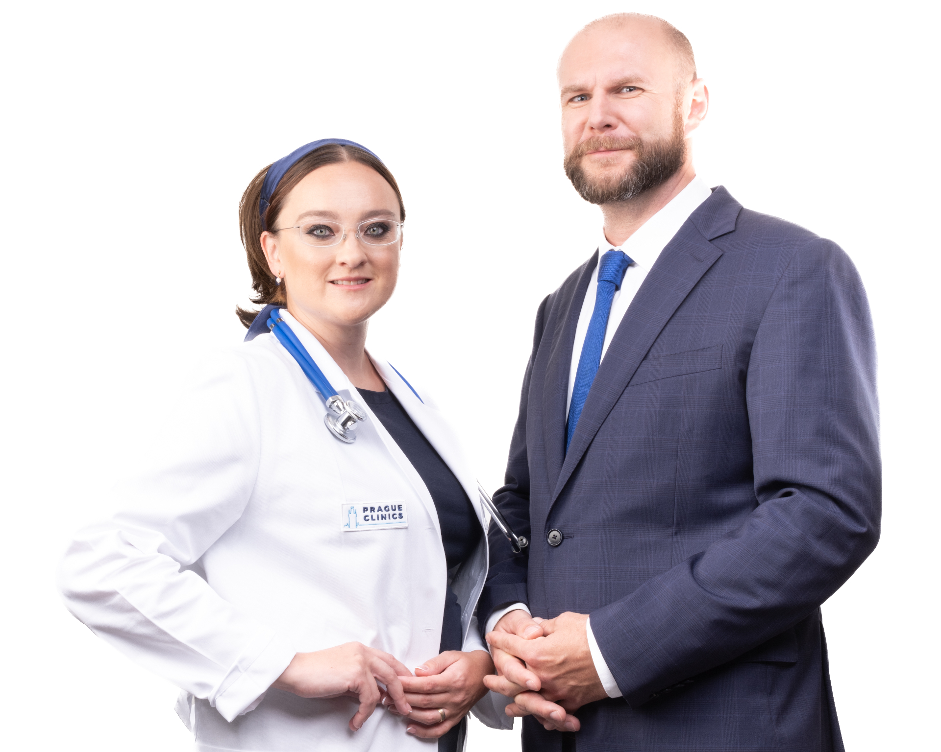 Prague Clinics Founders — Dr. Olga Janovska & MSc. Tomas Janovsky