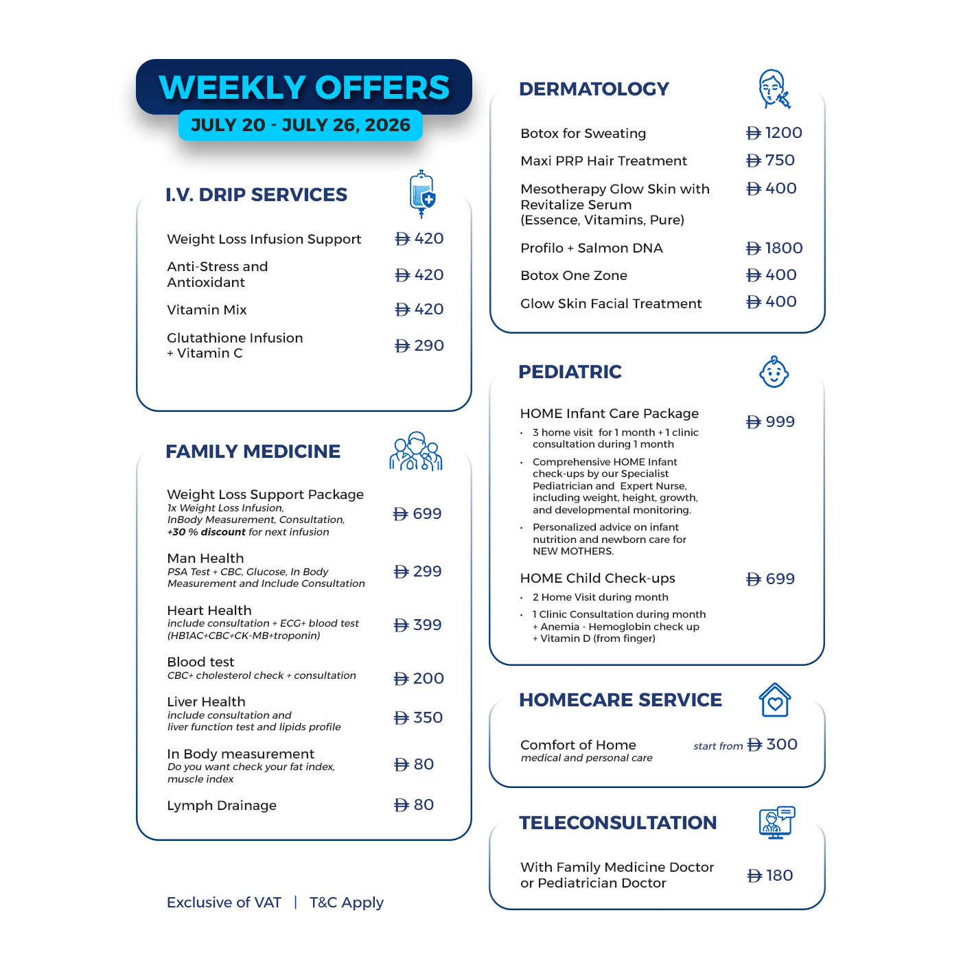 Weekly Offers — Prague Clinics