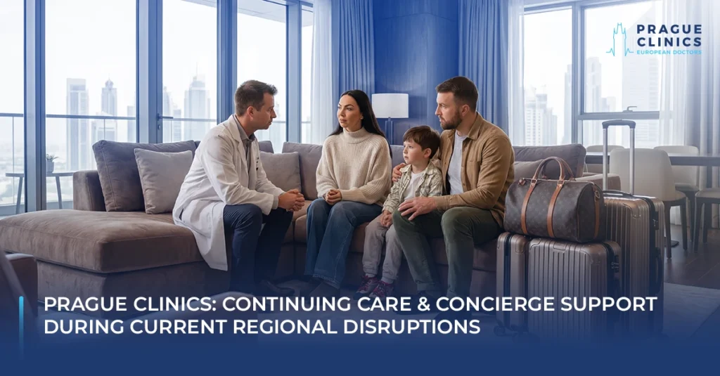 Prague Clinics Continuing Care & Concierge Support During Current Regional Disruptions